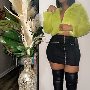 Faux Fur Jacket